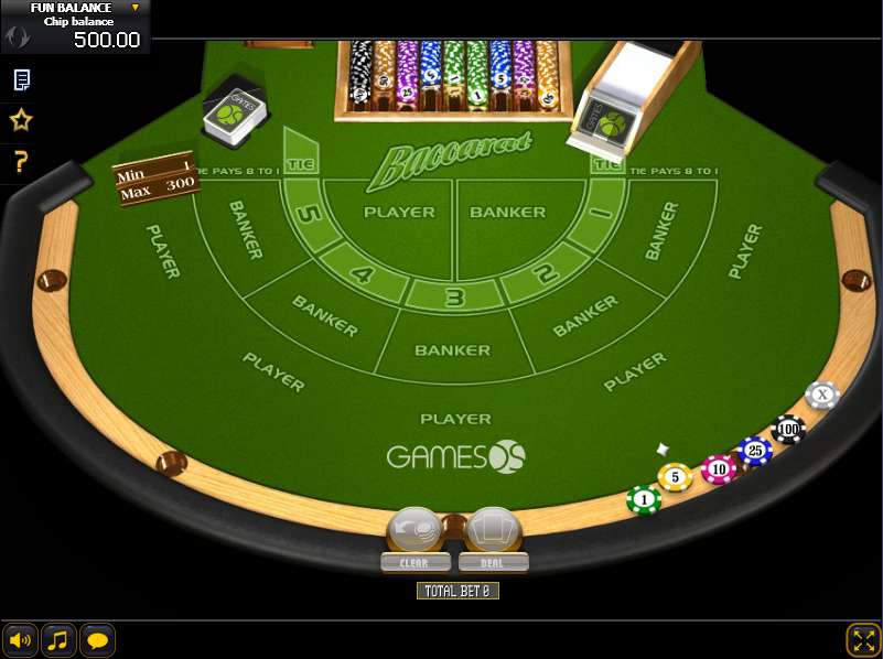 Baccarat by GamesOS