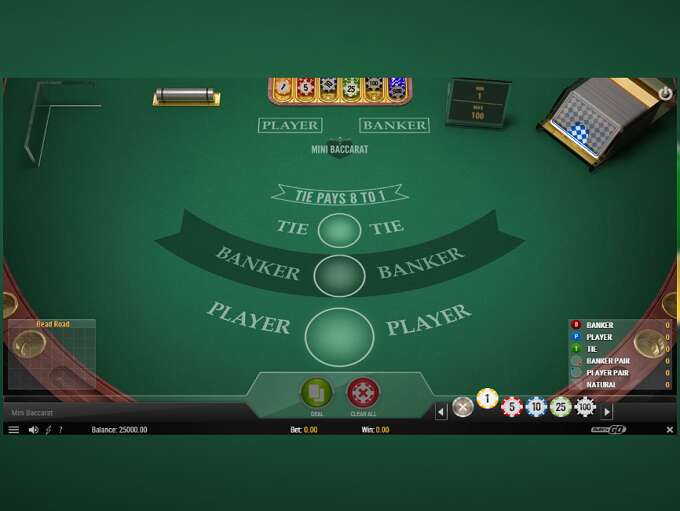 Mini Baccarat by Play n GO
