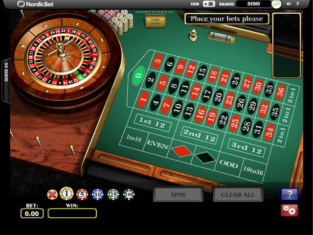 European Roulette by Play n GO