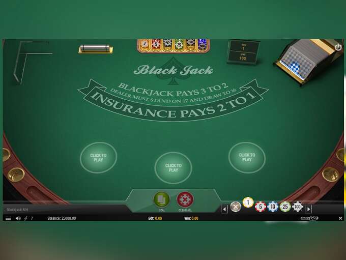 Blackjack - Multi Hand by Play n GO
