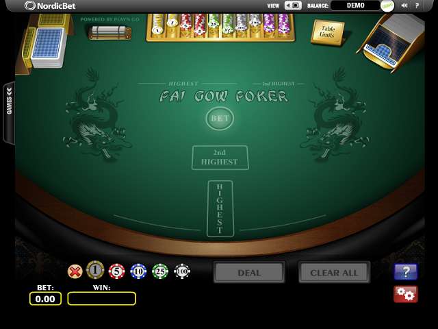 Pai Gow Poker by Play n GO