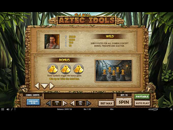 Aztec Idols by Play n GO