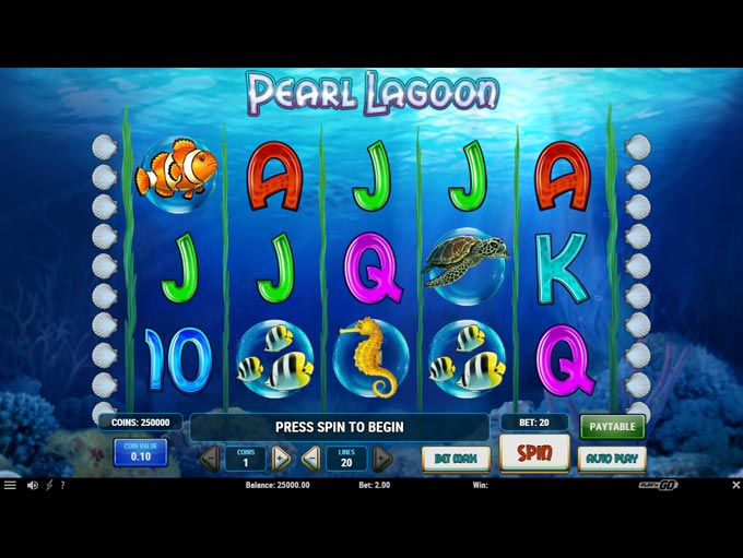 Pearl Lagoon by Play n GO