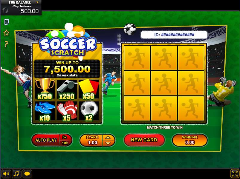 Soccer Scratch by GamesOS