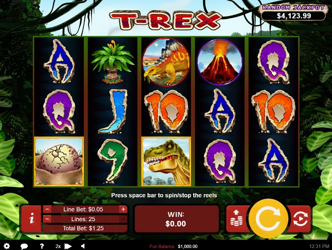 T-Rex by Real Time Gaming
