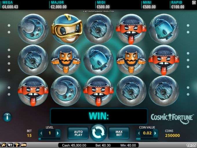 Cosmic Fortune by NetEntertainment