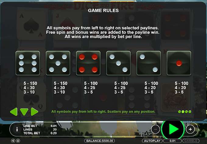 Dice and Fire by Octopus Gaming