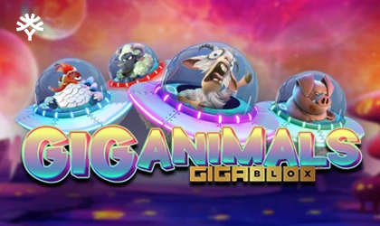 Blast Off with Giganimals GigaBlox Yggdrasils Adventure Slot